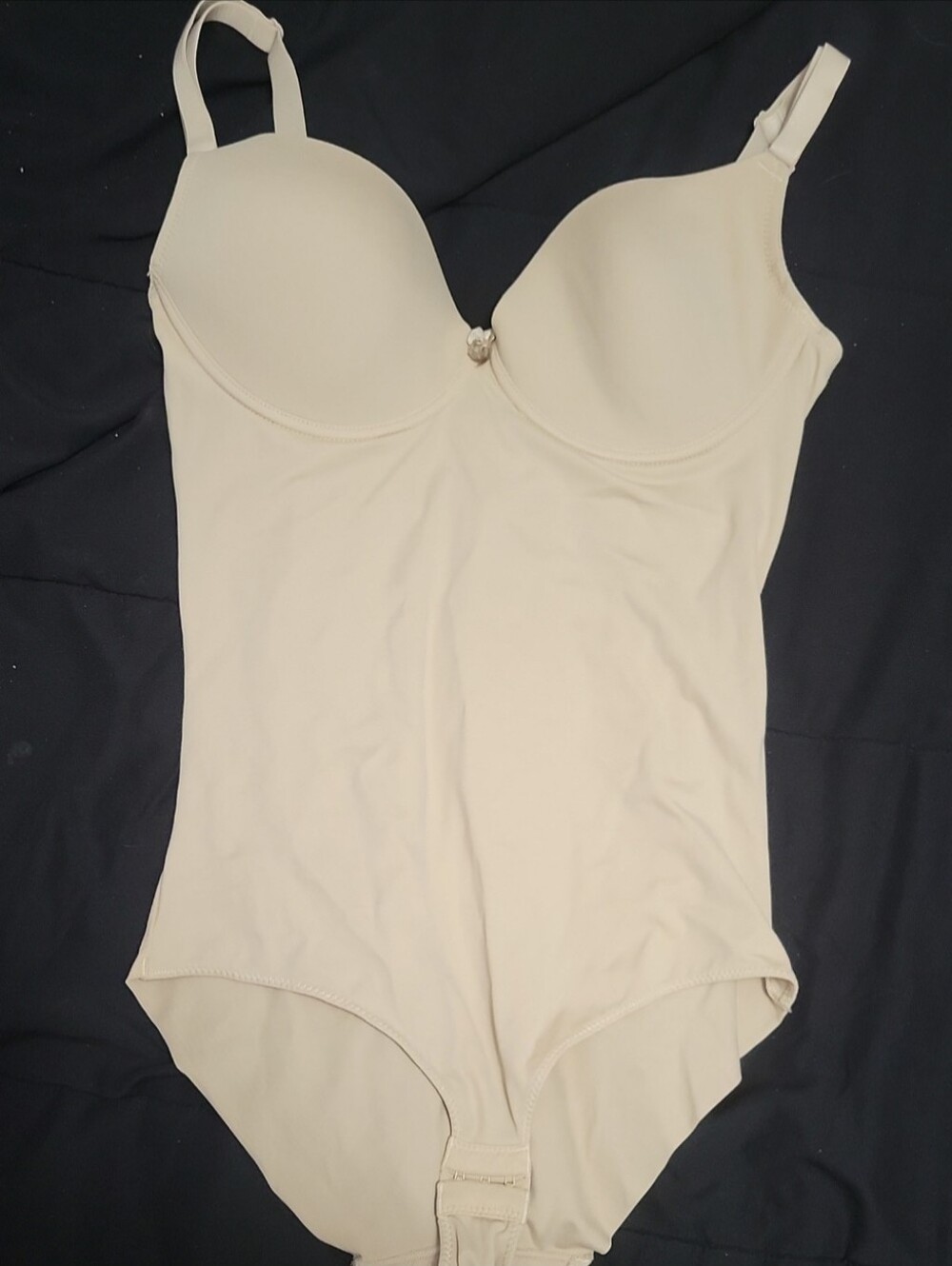 Unbranded Large Compression Bodysuit In Beige